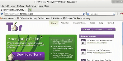 tor browser kali linux