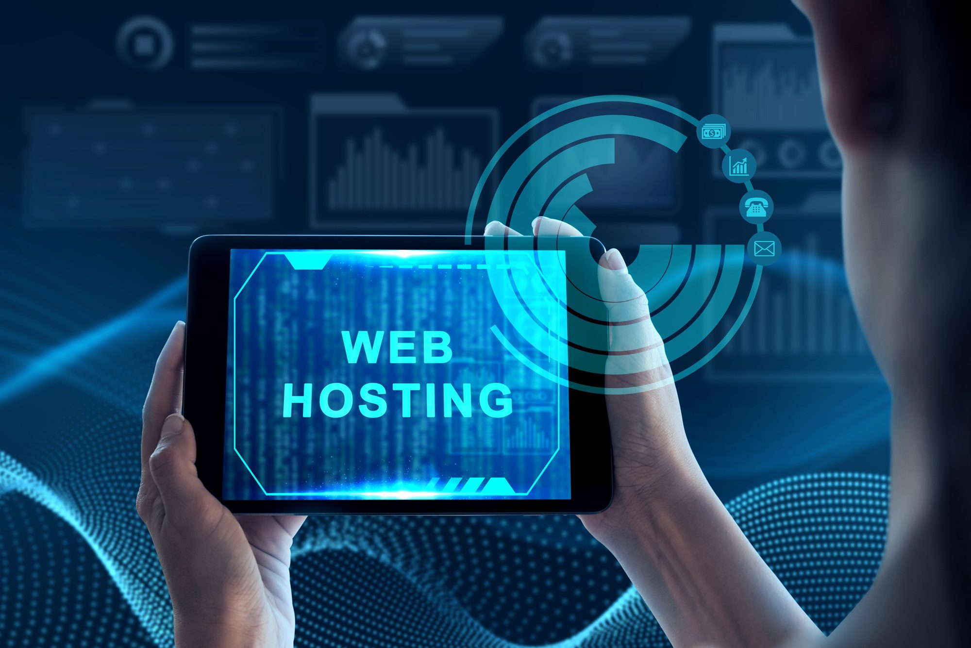 Secure website hosting