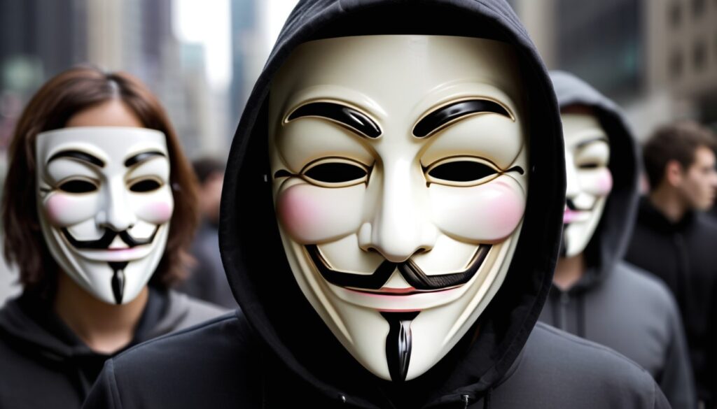 Does Anonymous have social media?