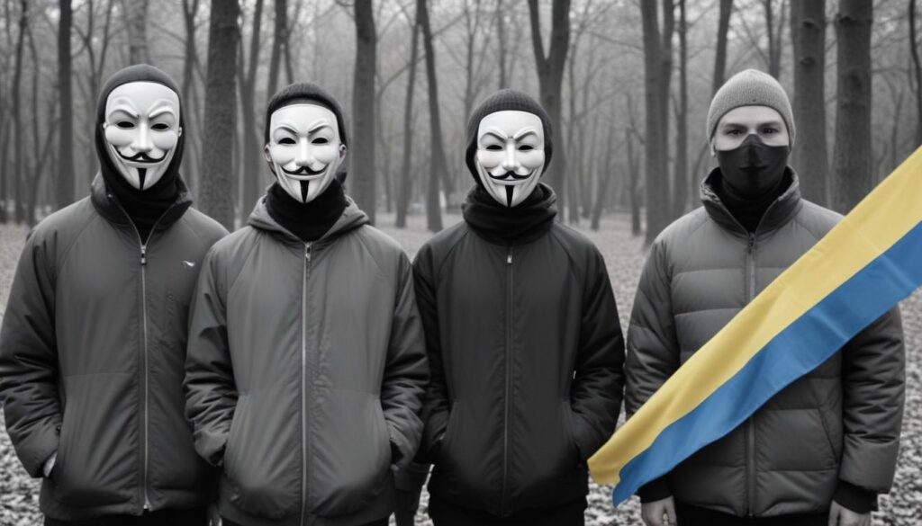 Does Anonymous Support Volodymyr Zelenskyy?