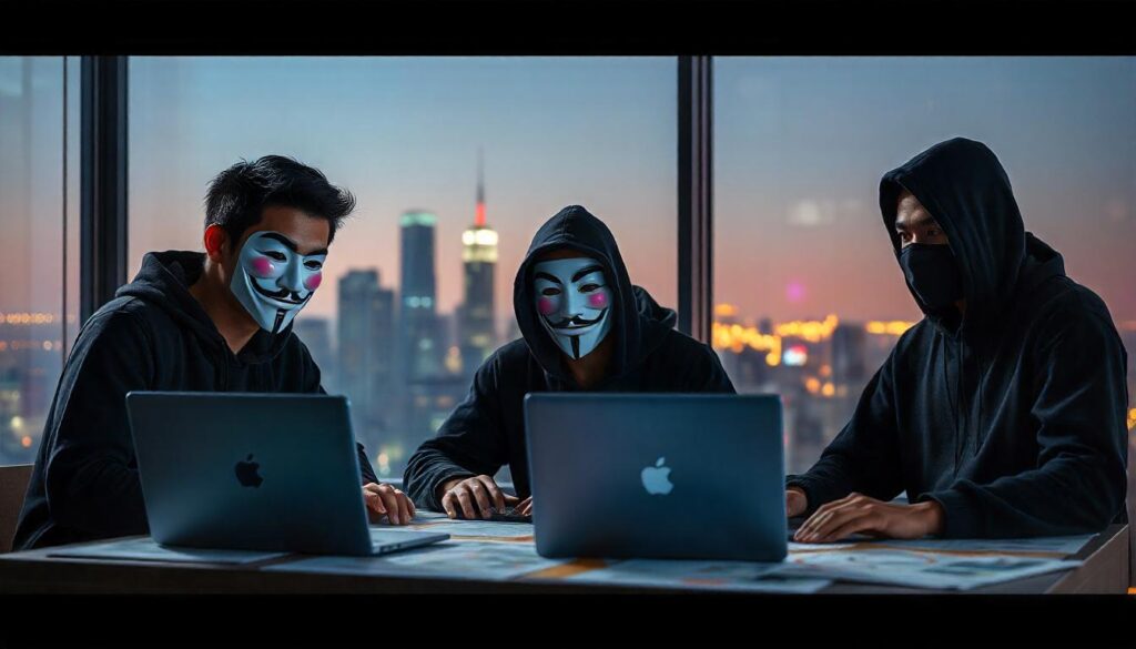 Who is the mask of Anonymous?