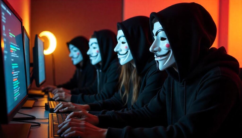 How Do Anonymous Hacking Groups Choose Their Targets?