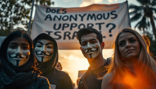 Does Anonymous Support Israel?