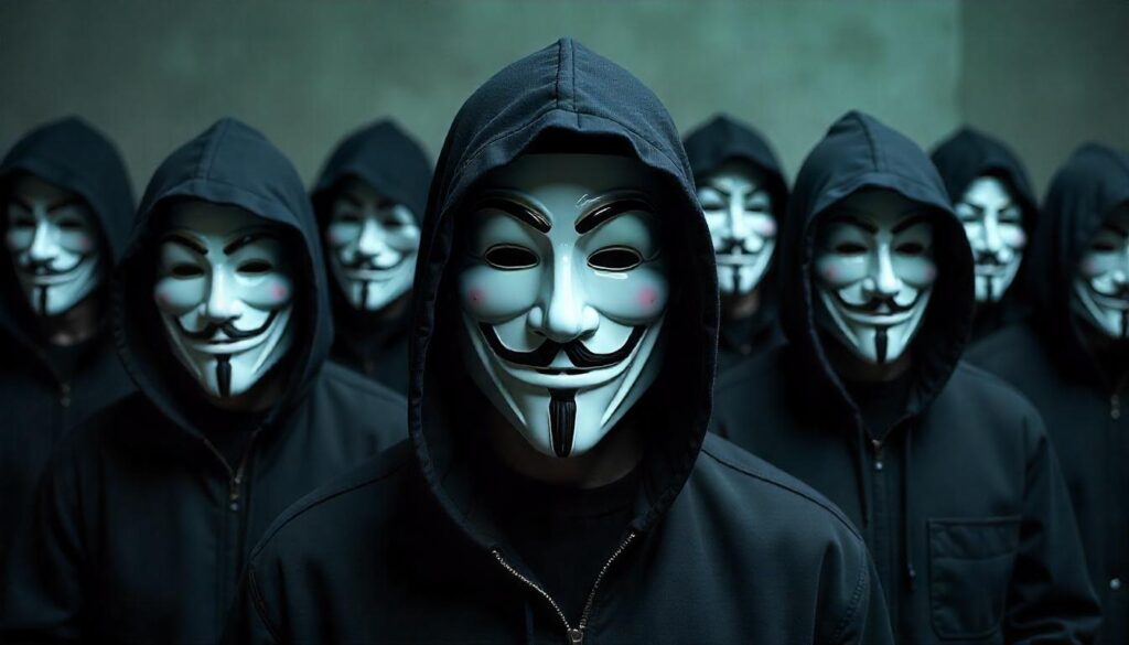 What does the Anonymous group do?